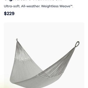 Yellow Leaf Classic Double Hammock